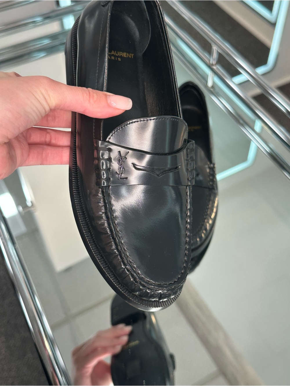 Saint Laurent Moccasin